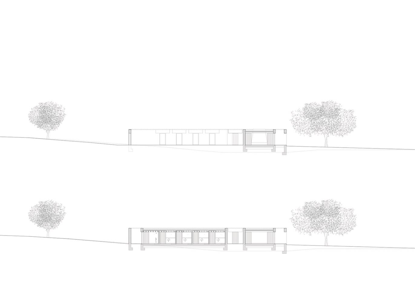 无尽景观中的白色诗意别墅设计丨戈者设计-18