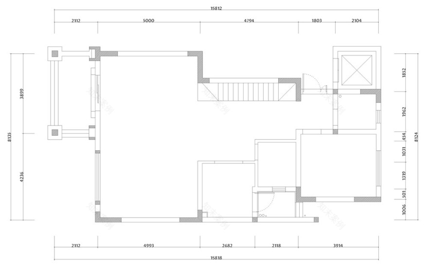 轻奢+法式混搭私宅丨中国重庆丨重庆俏业家装饰-14