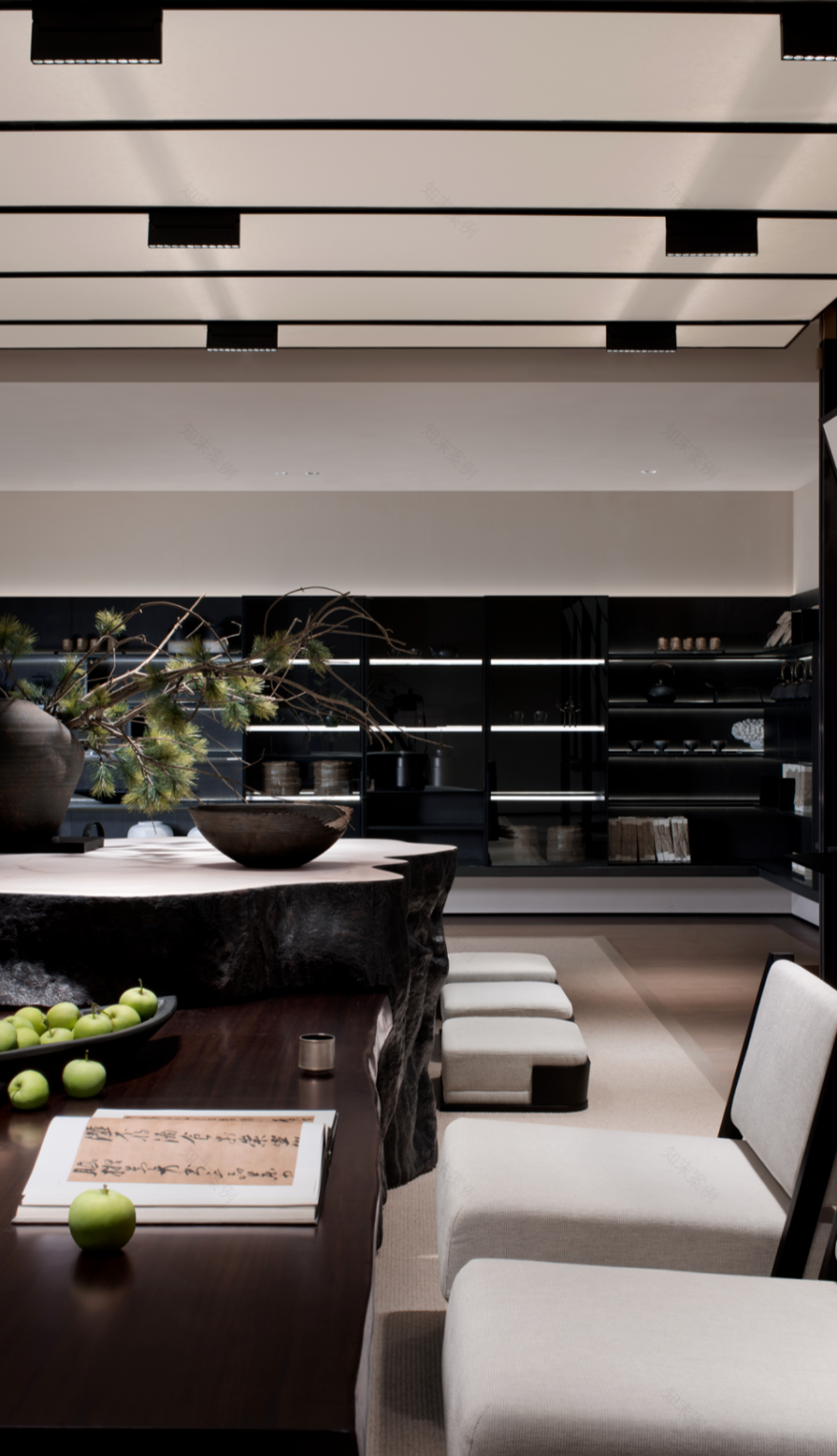 茶艺主题之家-别墅豪宅丨上海岳蒙空间设计(硬装),CAC 京典设计(软装)-43