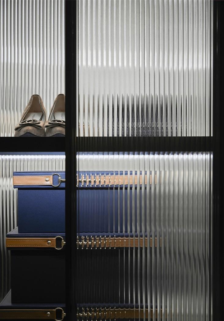 ML·A 设计 | 水墨清欢 玄关,金属与自然纹理的完美融合-45