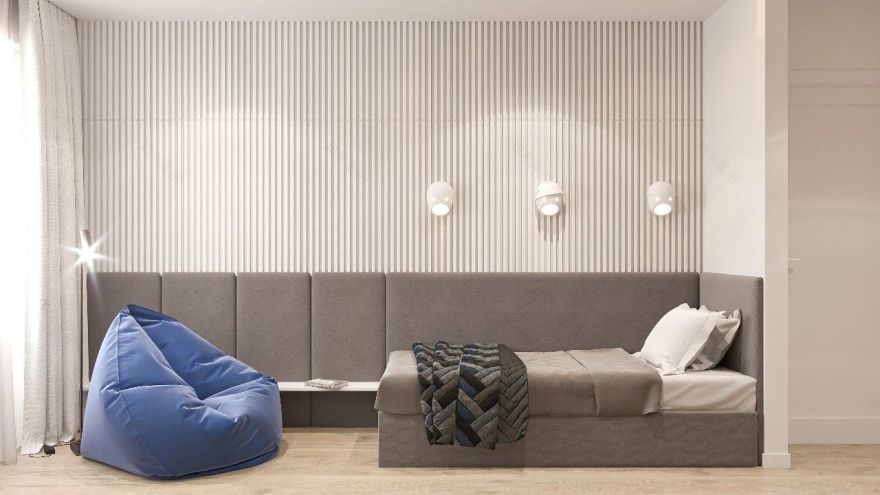 现代简洁的轻奢公寓-53