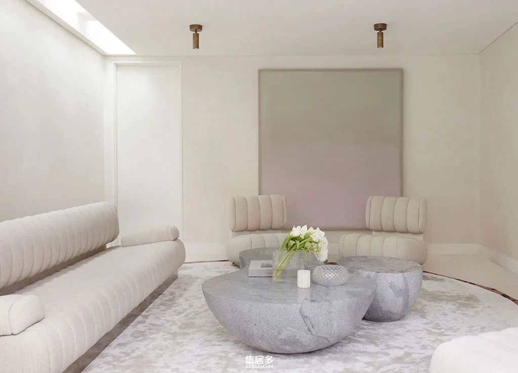 外立面黑色与内饰乳白色调形成鲜明对比的悉尼豪华海滨别墅-8