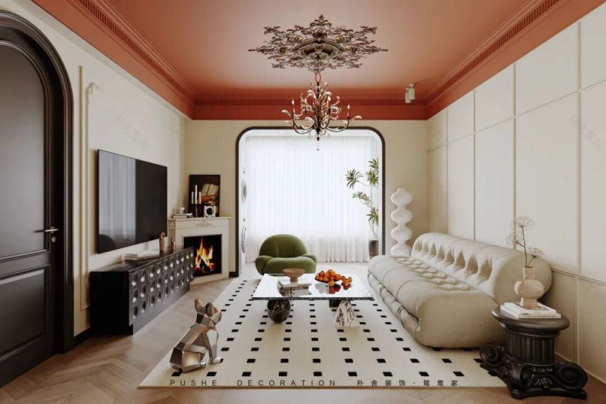 新作|摩登复古法式风,红与黑的极致碰撞-22