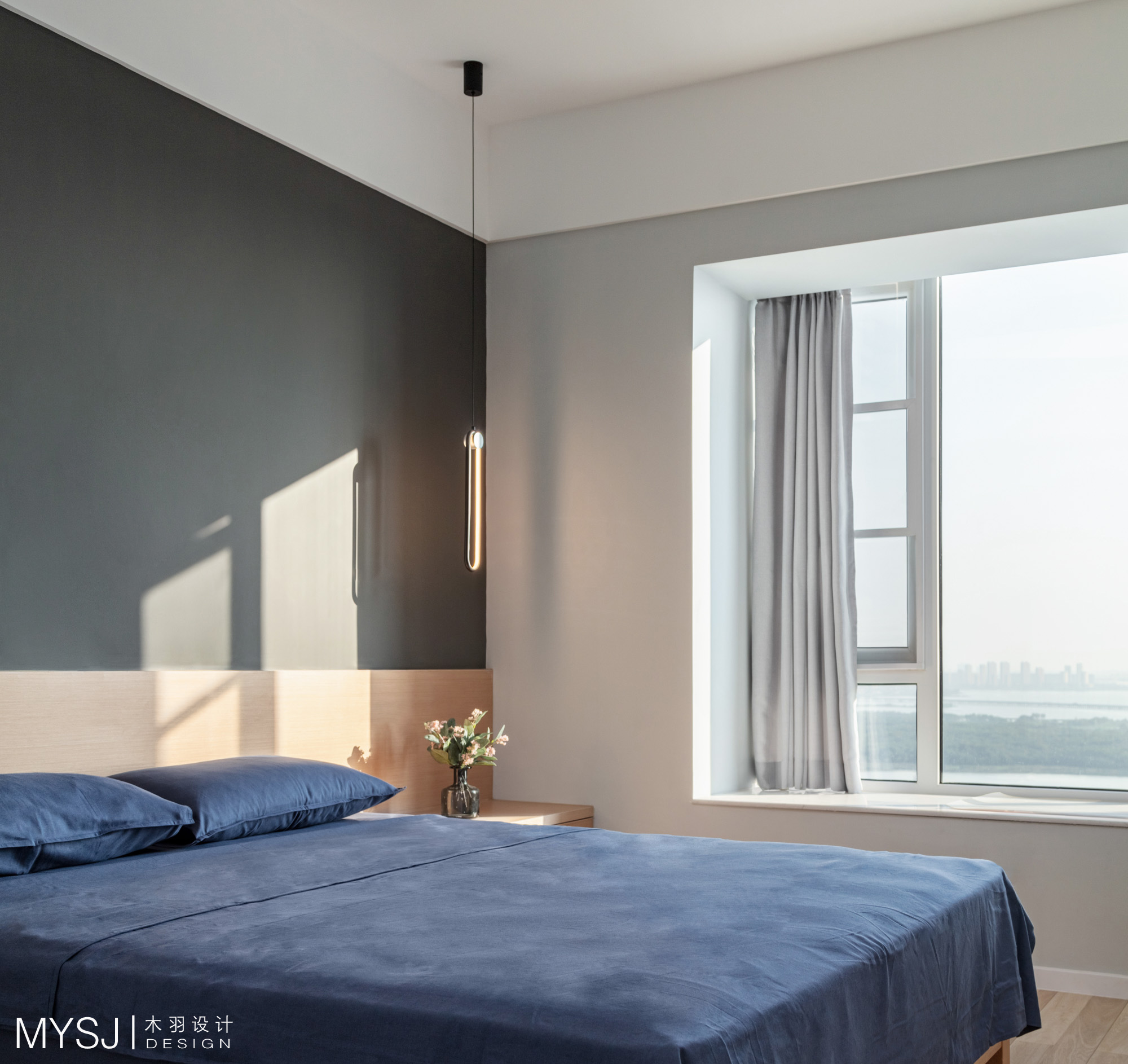 武汉木羽设计 | 140 平现代简约婚房,实现多功能需求-30