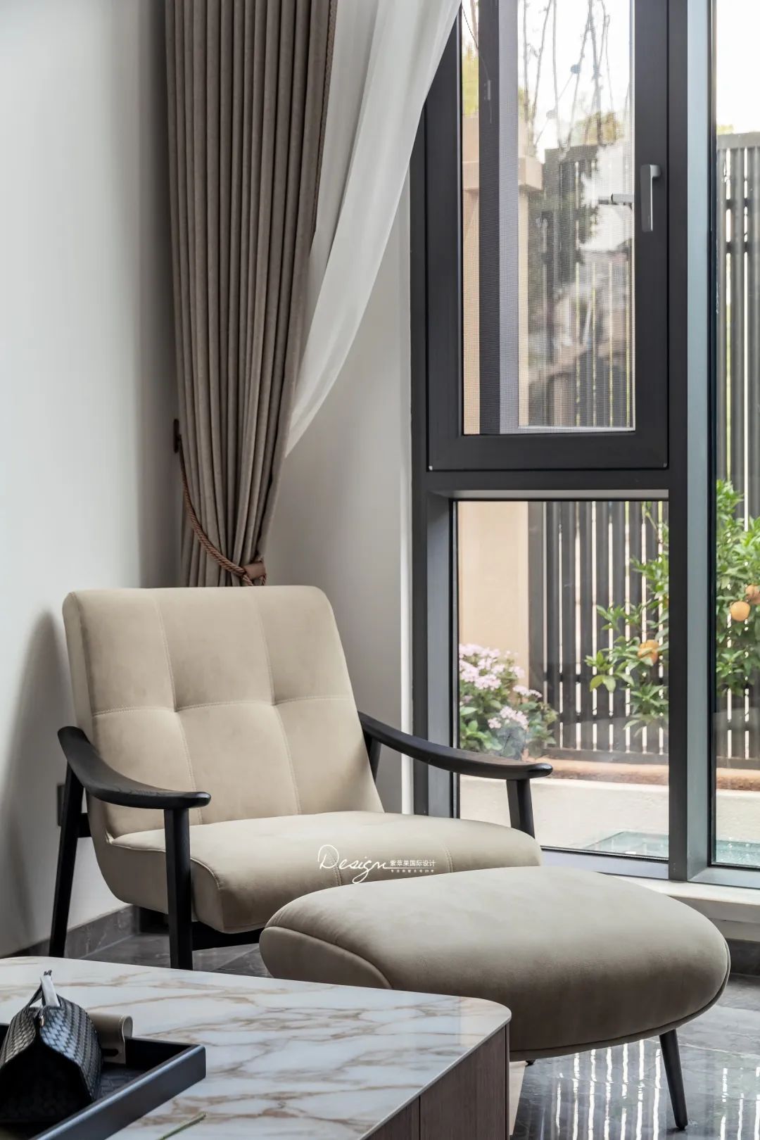 云康园简约中式设计丨紫苹果装饰集团-34