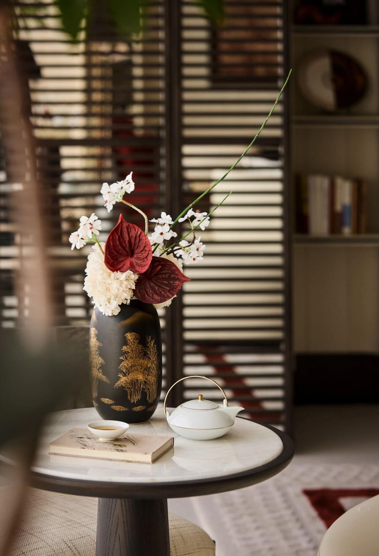 璞辉设计 · 中建东孚上海中环麓岛145㎡样板间丨中国上海丨软装上海璞辉空间设计有限公司,硬装集艾设计-10