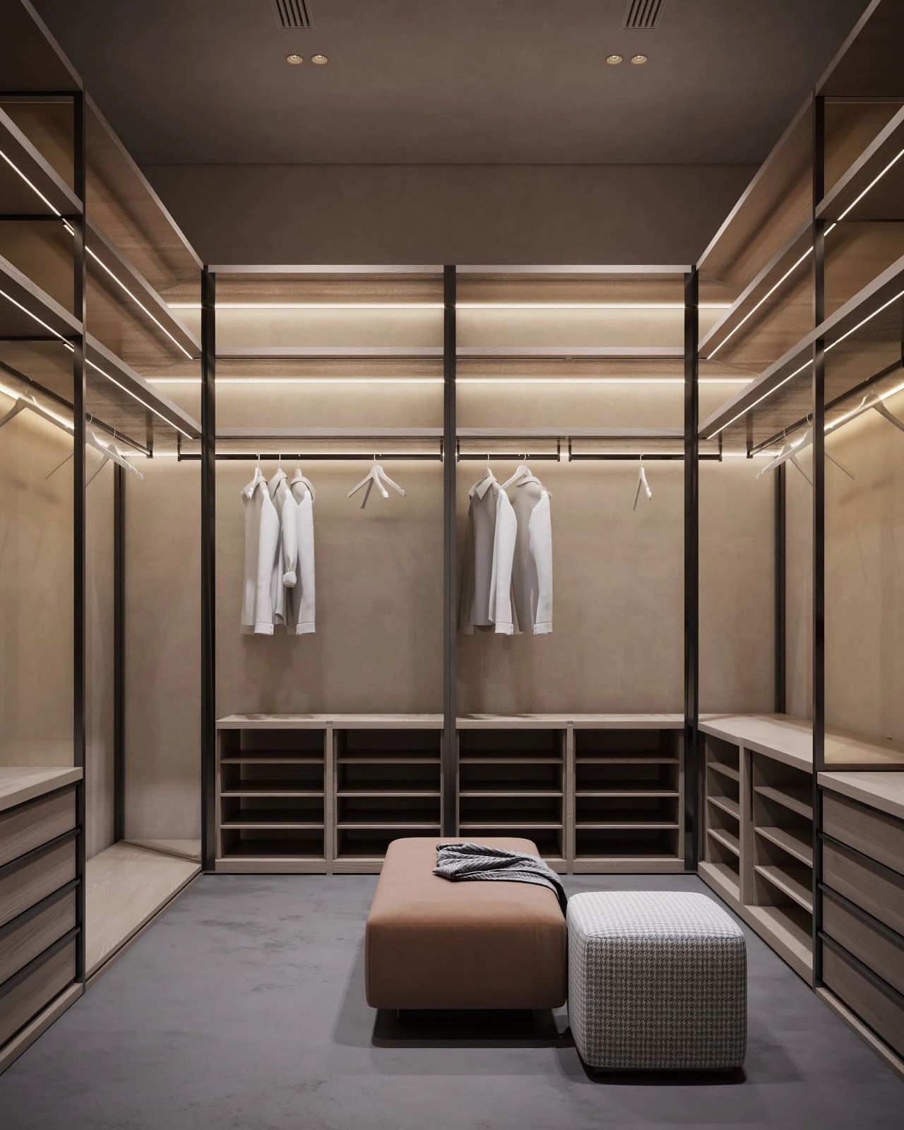 504㎡三层极简别墅设计丨LeQB Architects-40