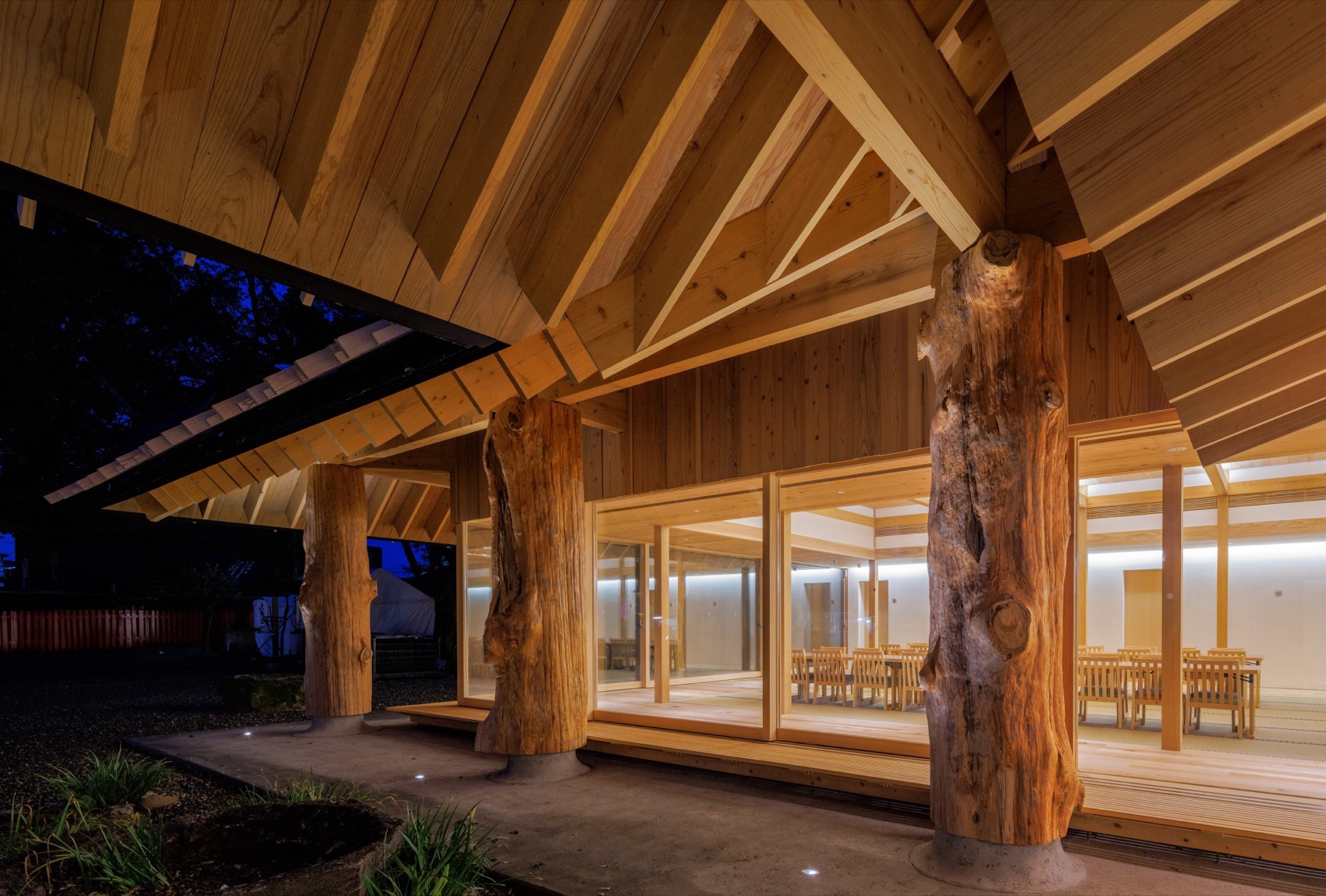 青井の杜国宝纪念馆丨日本丨隈研吾建筑都市设计事务所-30