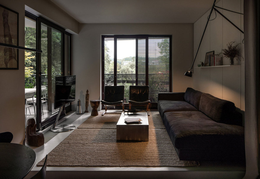 乌克兰利沃夫时尚绿意公寓设计-1