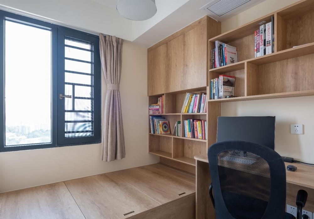 老房翻新变简约大气三房两厅-25