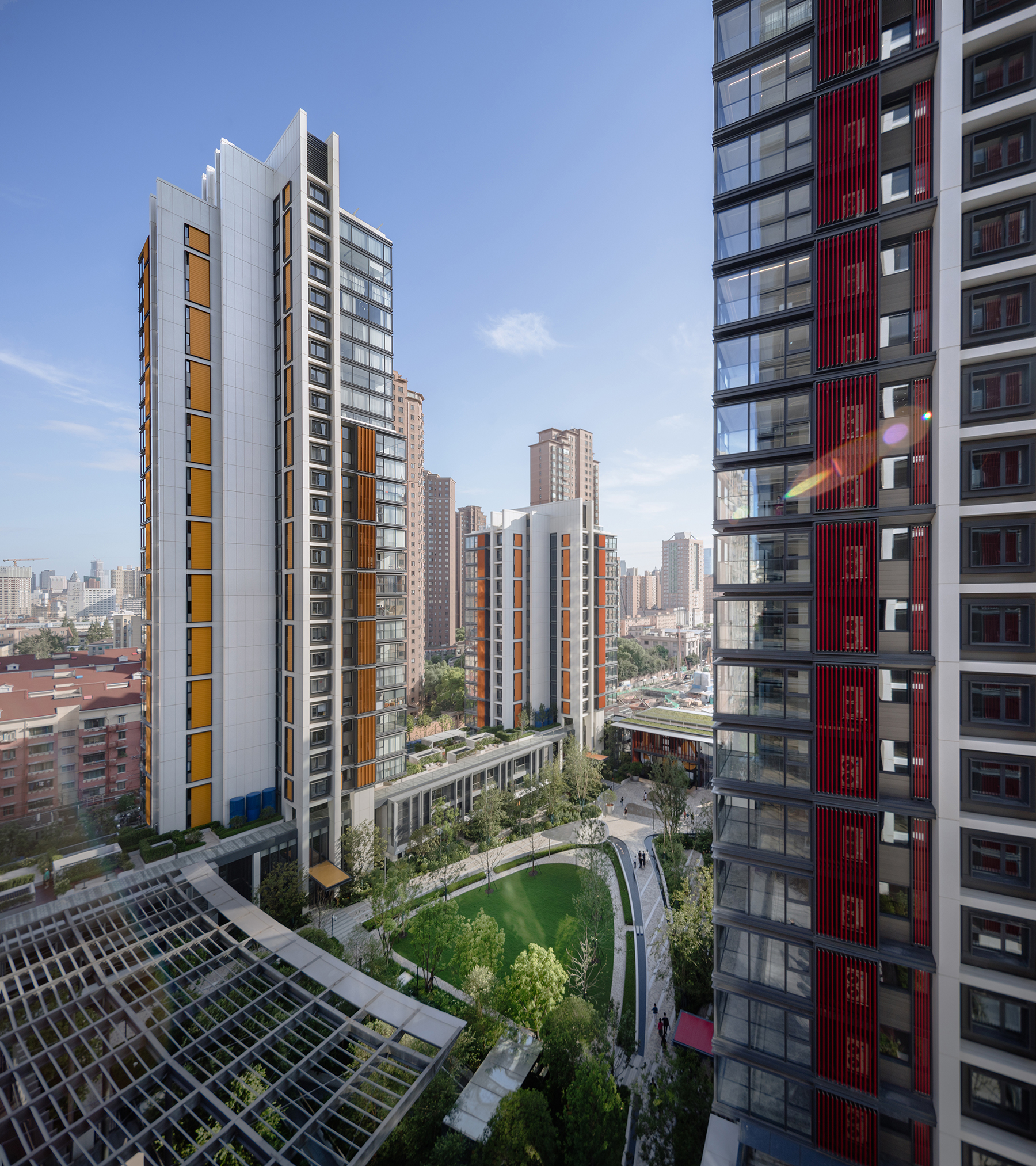 RSHP+中房建筑新作：上海中兴路一号，住宅中的高技派-9