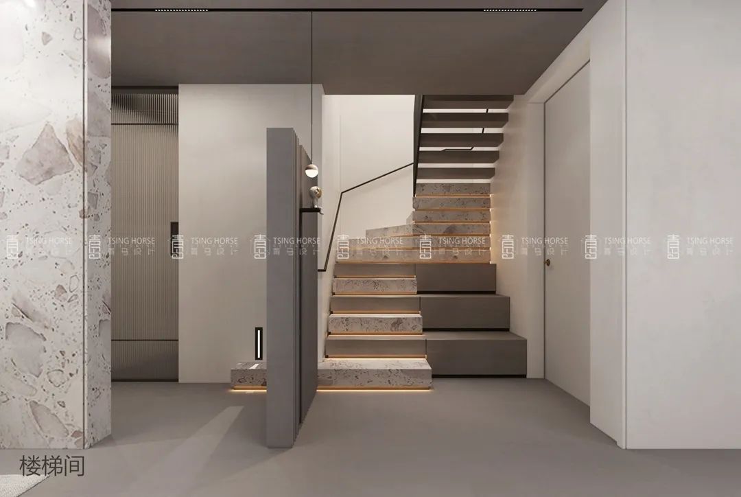 碧桂园·香湖湾壹号顶复现代风设计丨青马别墅设计-55