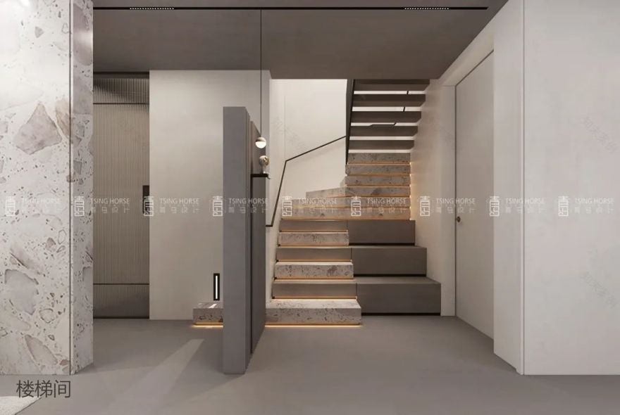 碧桂园·香湖湾壹号顶复现代风设计丨青马别墅设计-55