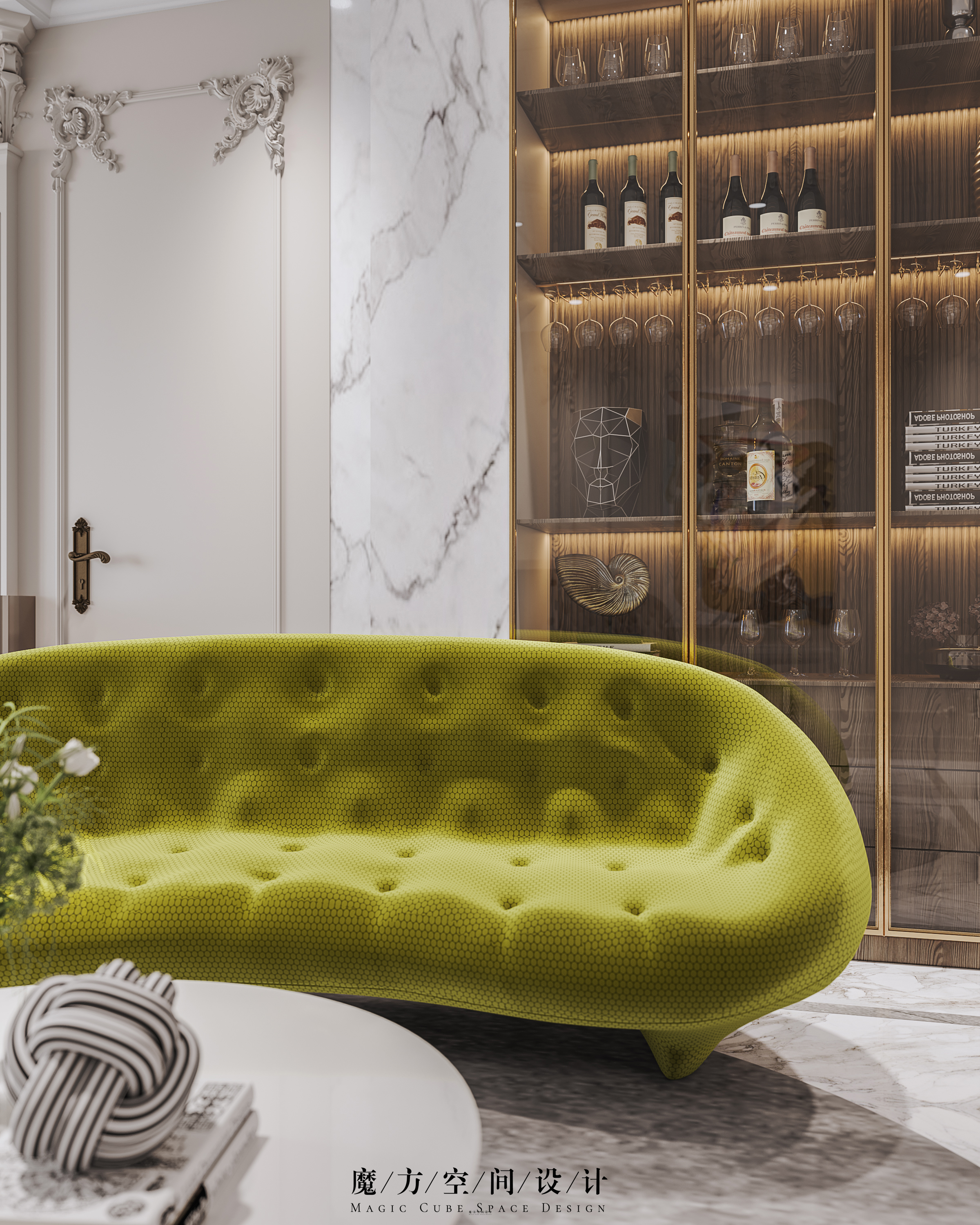 大连北京公园别墅设计丨中国大连丨魔方空间设计-21