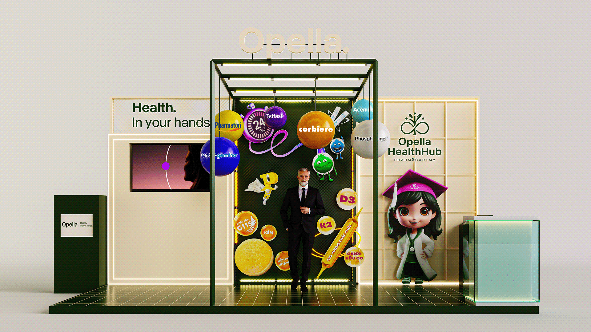 赛诺菲医药会议展位-4