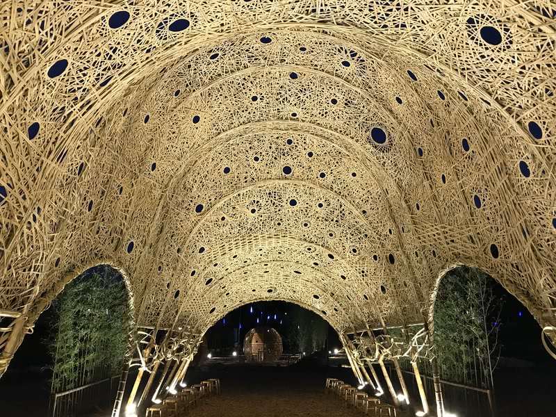 集集大山竹編地景裝置藝術——融入自然的地標新風貌-5