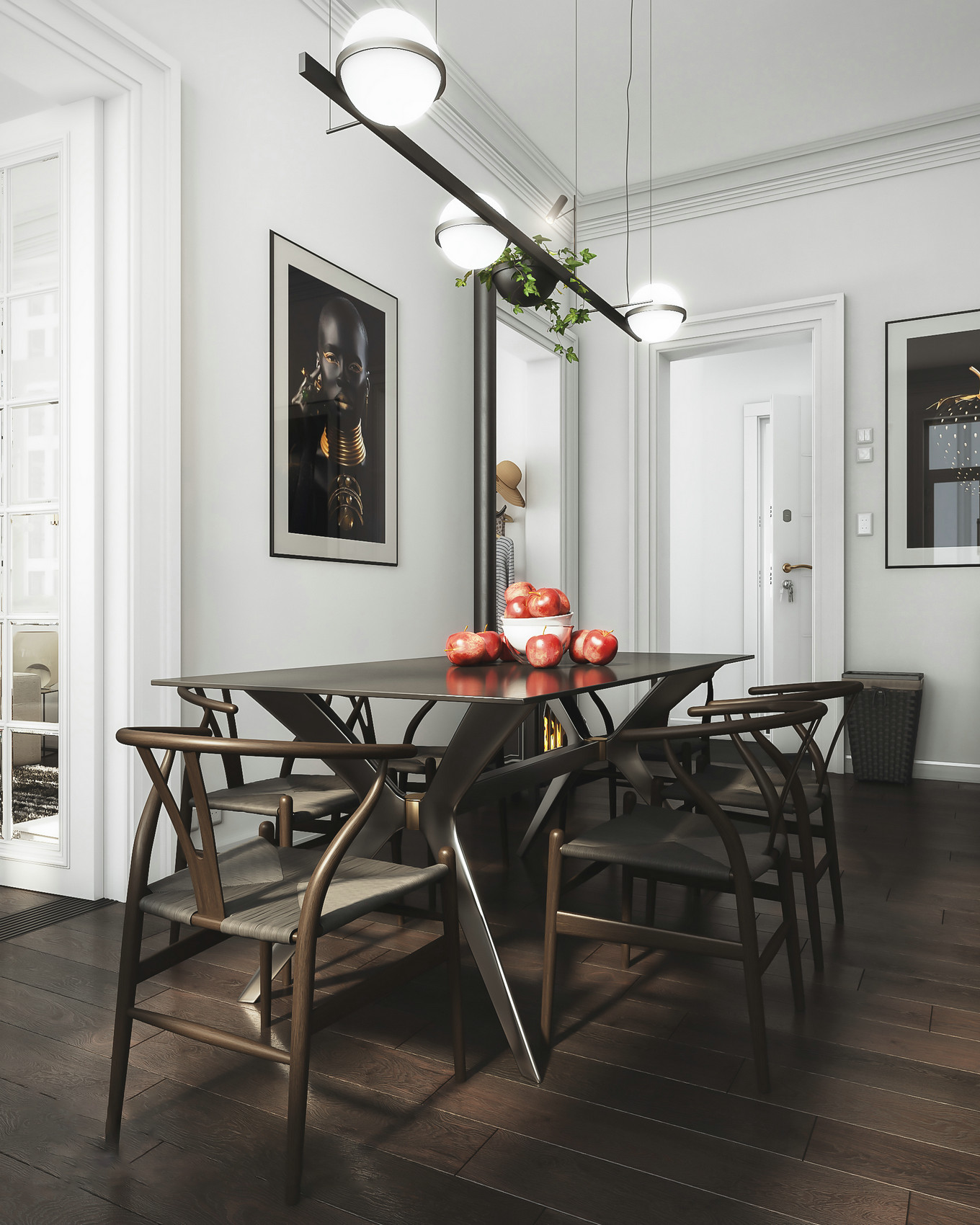 巴黎风情，轻奢空间的艺术魅力-9