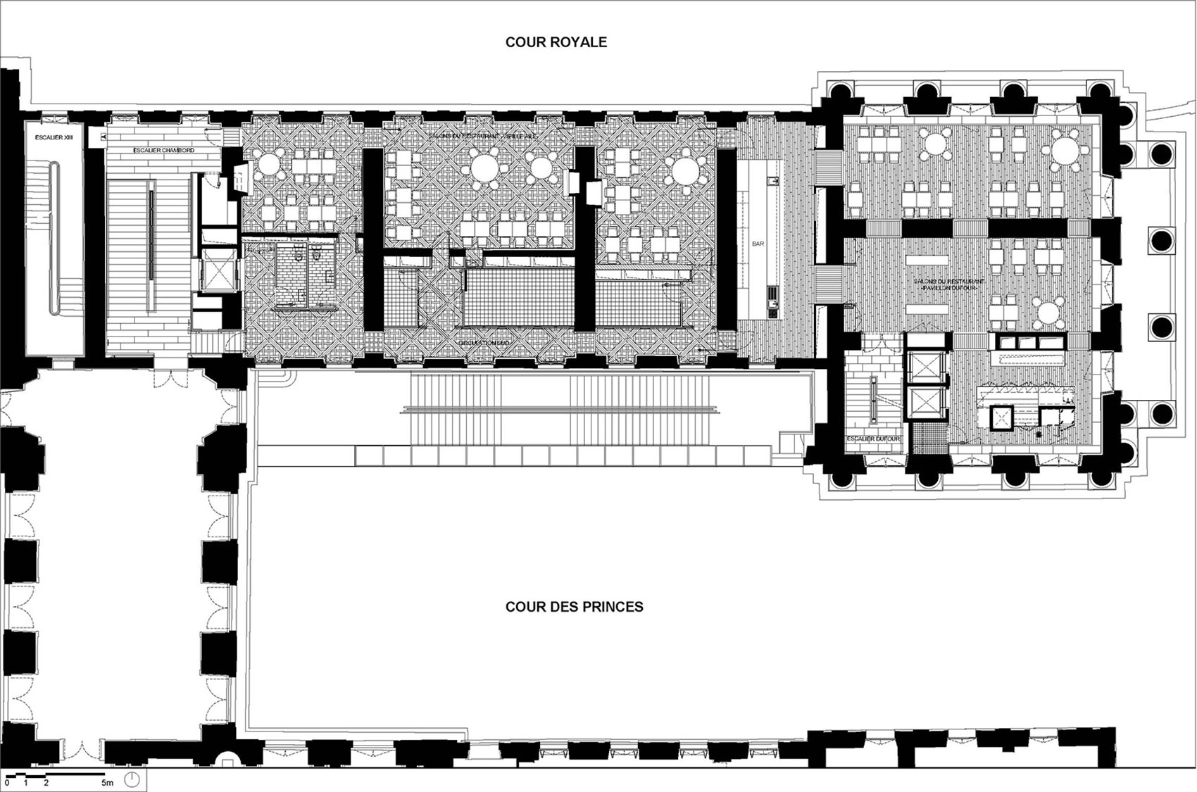 凡尔赛宫金色大厅，法国 / Dominique Perrault Architecture-64