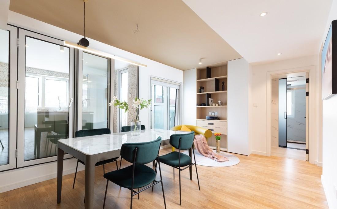 现代极简风“超爱囤货屋主”的家 | 隐藏与开放的空间设计-15