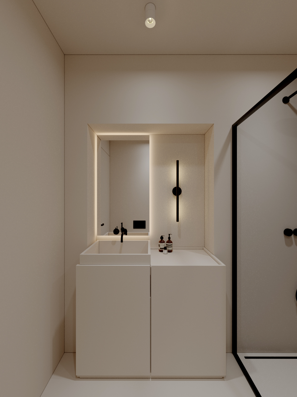 比利时极简主义公寓丨比利时安特卫普丨MoreConcept-16