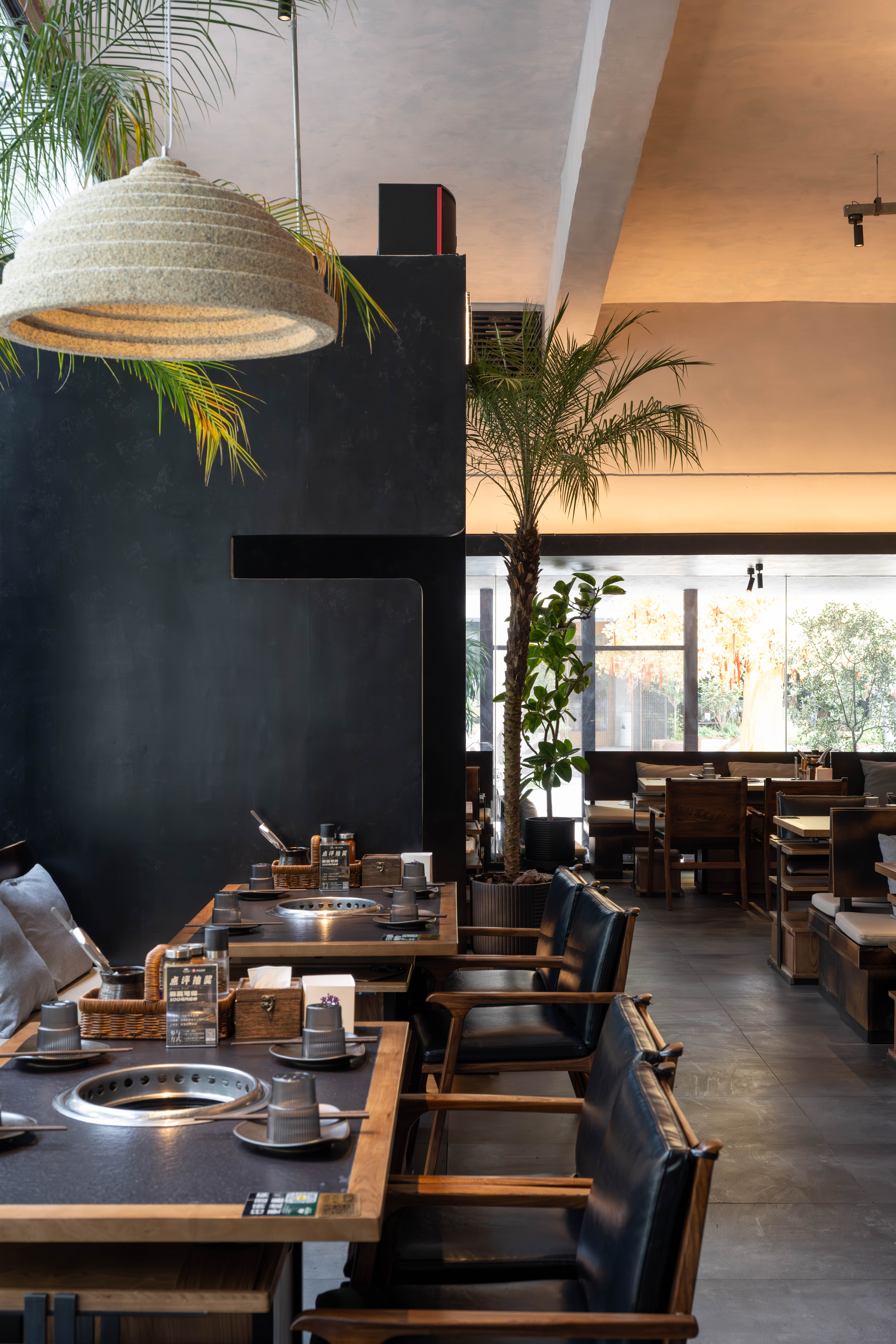 冷遇见暖融合烤肉丨中国郑州丨山野设计-38