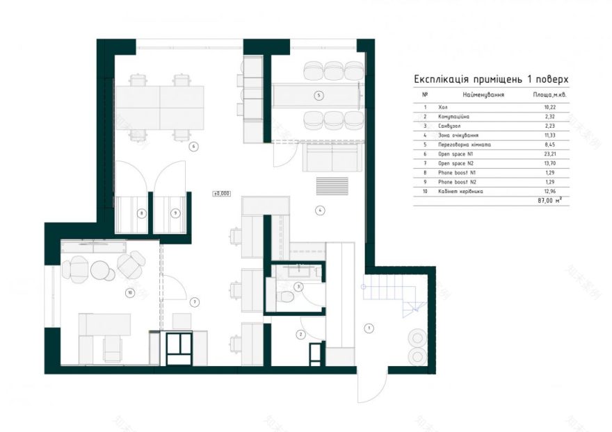 纽约某 IT 公司办公室改造项目丨美国纽约丨未明确主体,设计师为 Semyon_Prodesign 等-2