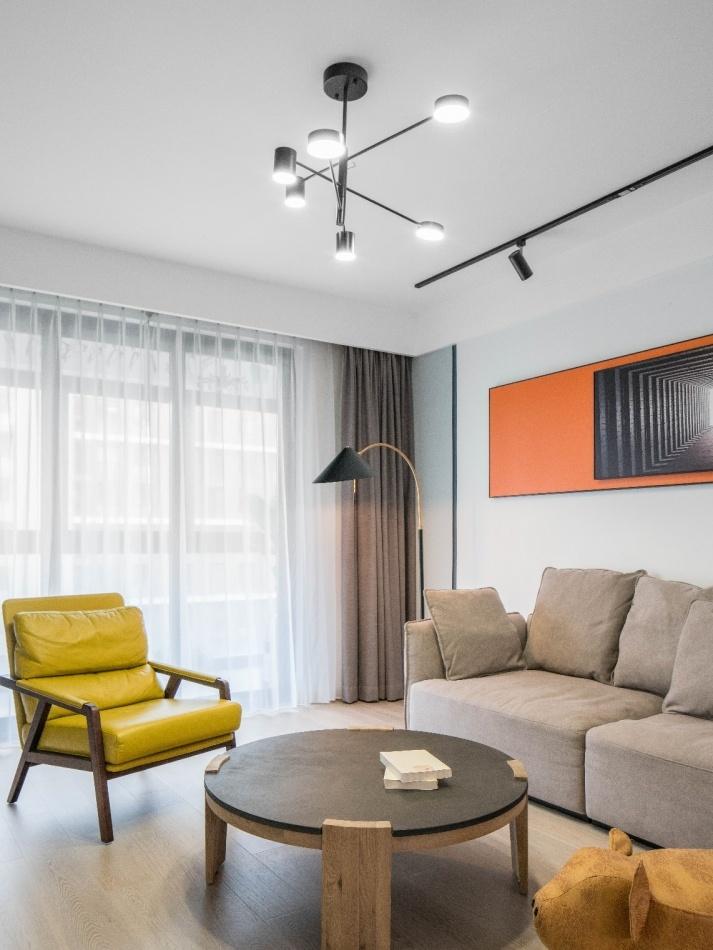 上海谷辰设计丨平层岁月可期 | 现代简约风格融入生活气息-4