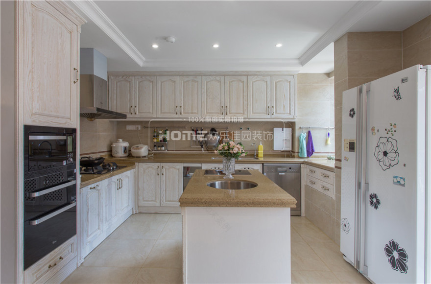 成都观城 220 平简约美式装修,家庭温馨空间设计-33