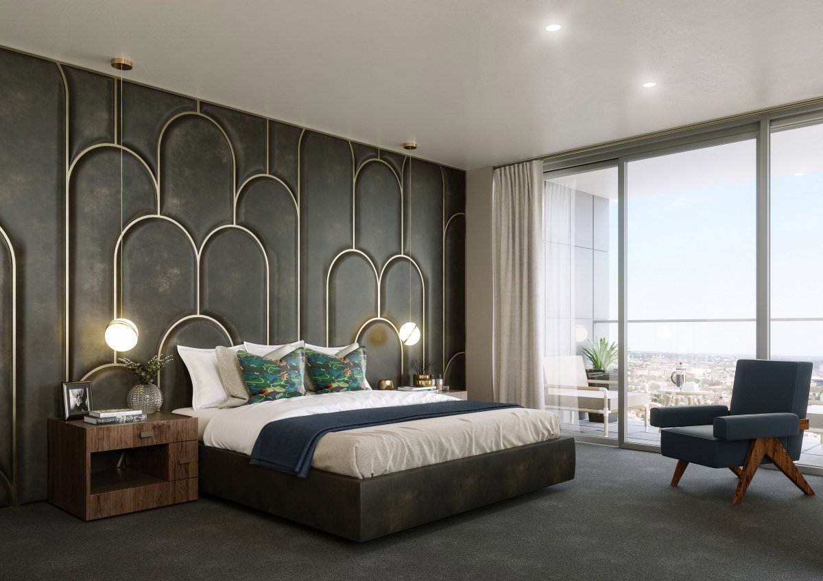 天际线公寓室内设计丨Angel O'Donnell-17