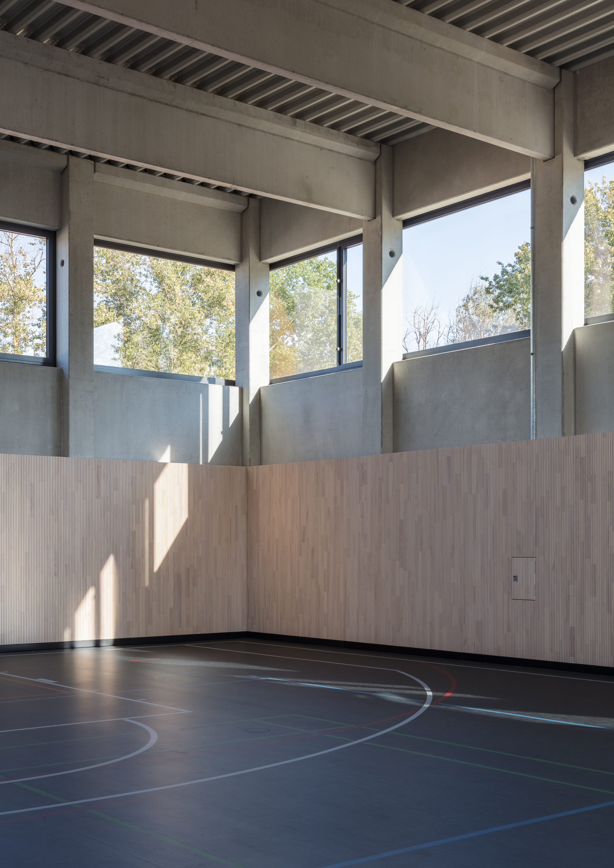 特殊学校单场体育馆丨德国-34