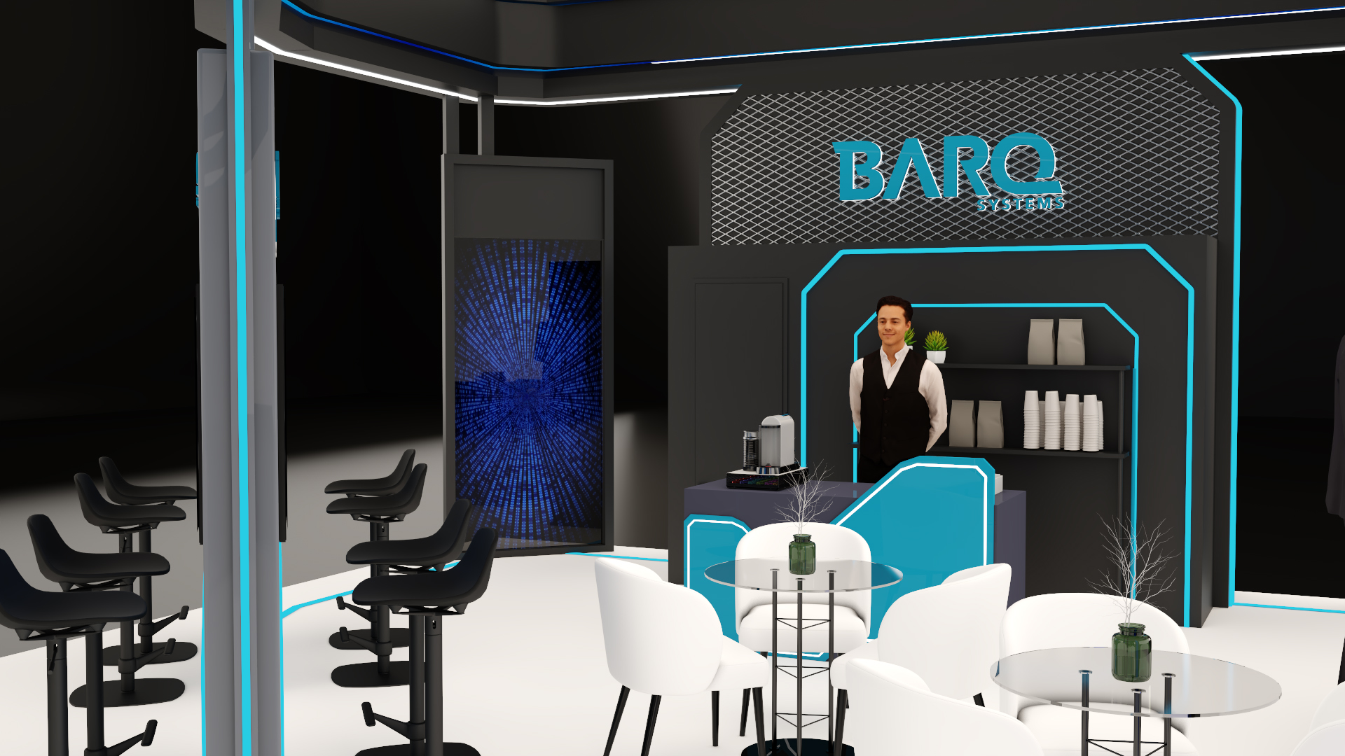 巴尔克展位设计（人工智能万物）丨Maram Mamdouh-11