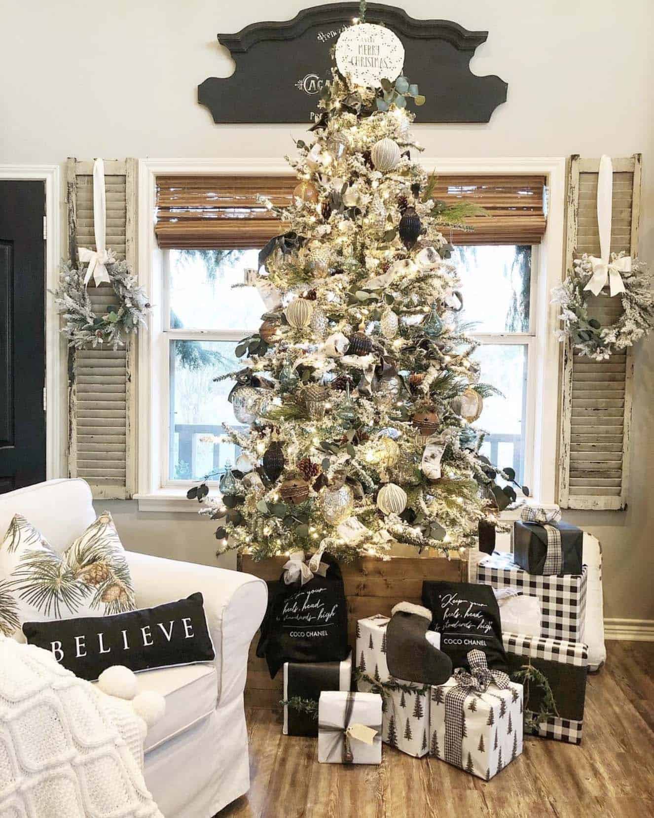 Wishing You A Very Merry Christmas: 80 Decorating Ideas To Inspire-23