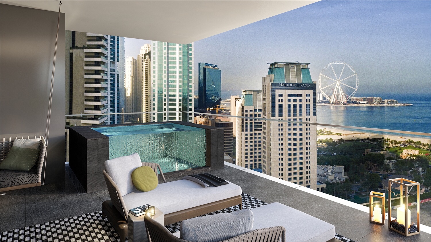 迪拜大都会风格顶级豪宅-8