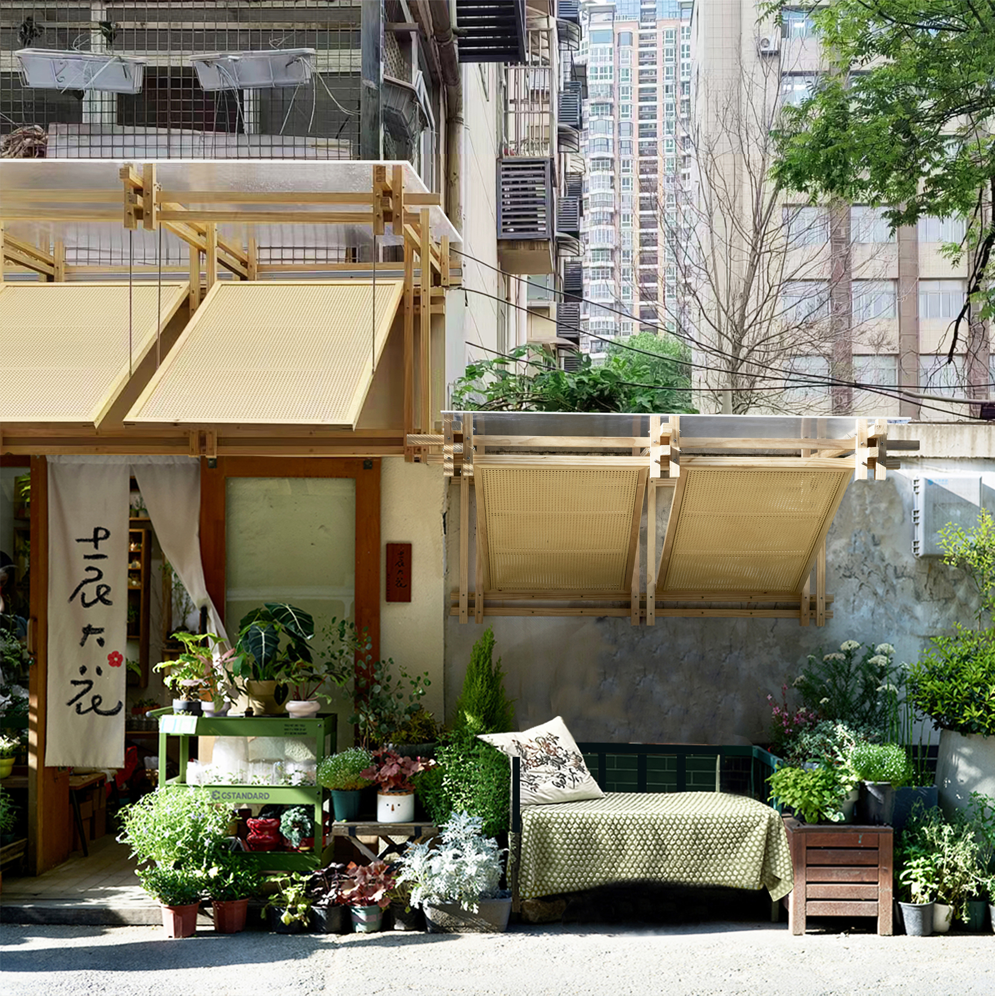 Li Eaves 花植店丨中国南京丨Raw Architecure Studio-14