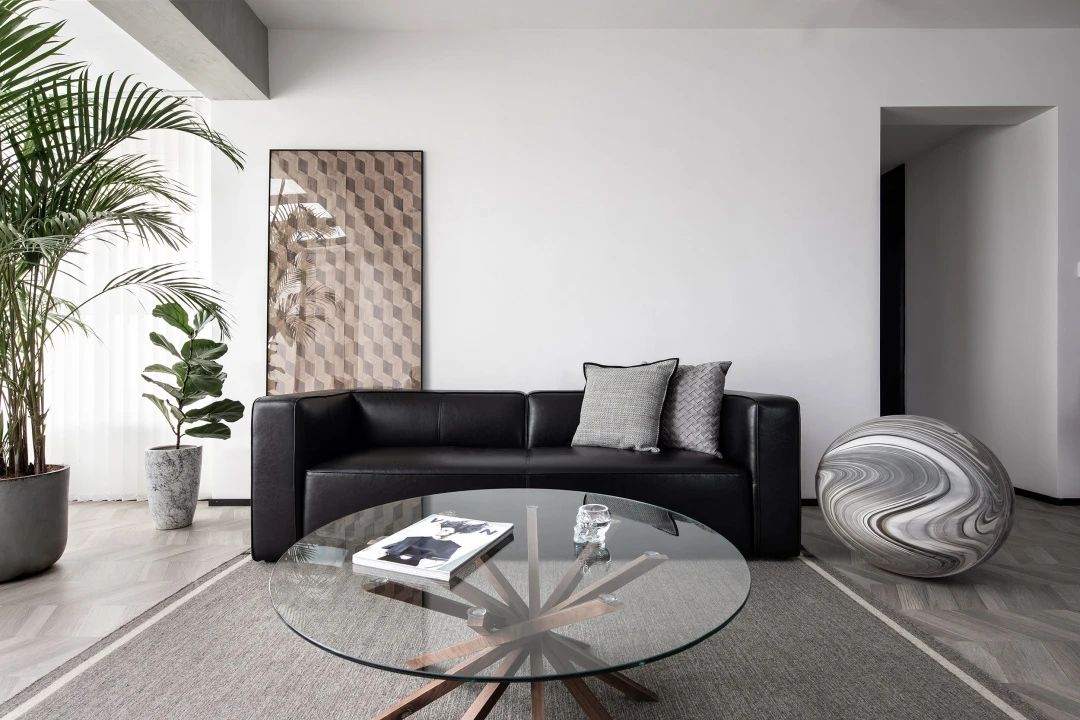 军人夫妻的硬朗现代轻工业风之家-13