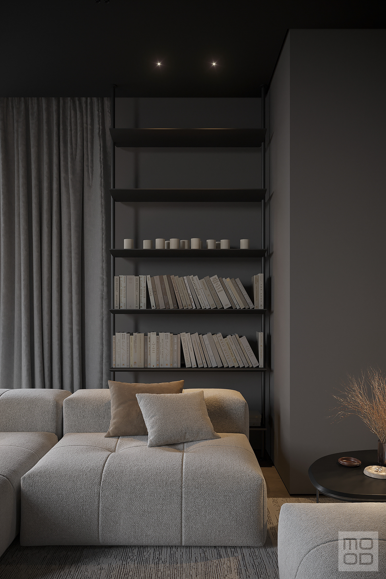 soft monochrome apartment-3