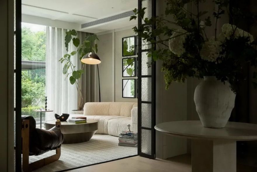 栖于自然与极简之间:一位服装设计师的治愈之家丨中国北京丨尚层装饰-47