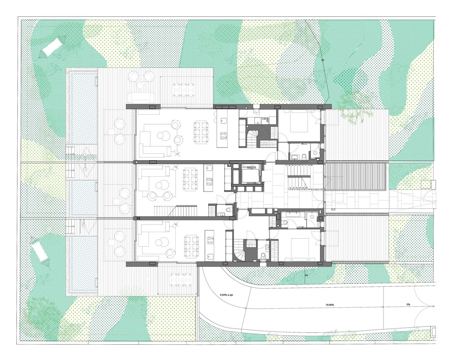 平行住宅区丨西班牙丨José Hevia-20