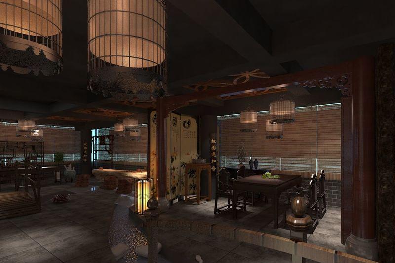 古韵悠然的中式茶楼设计-6