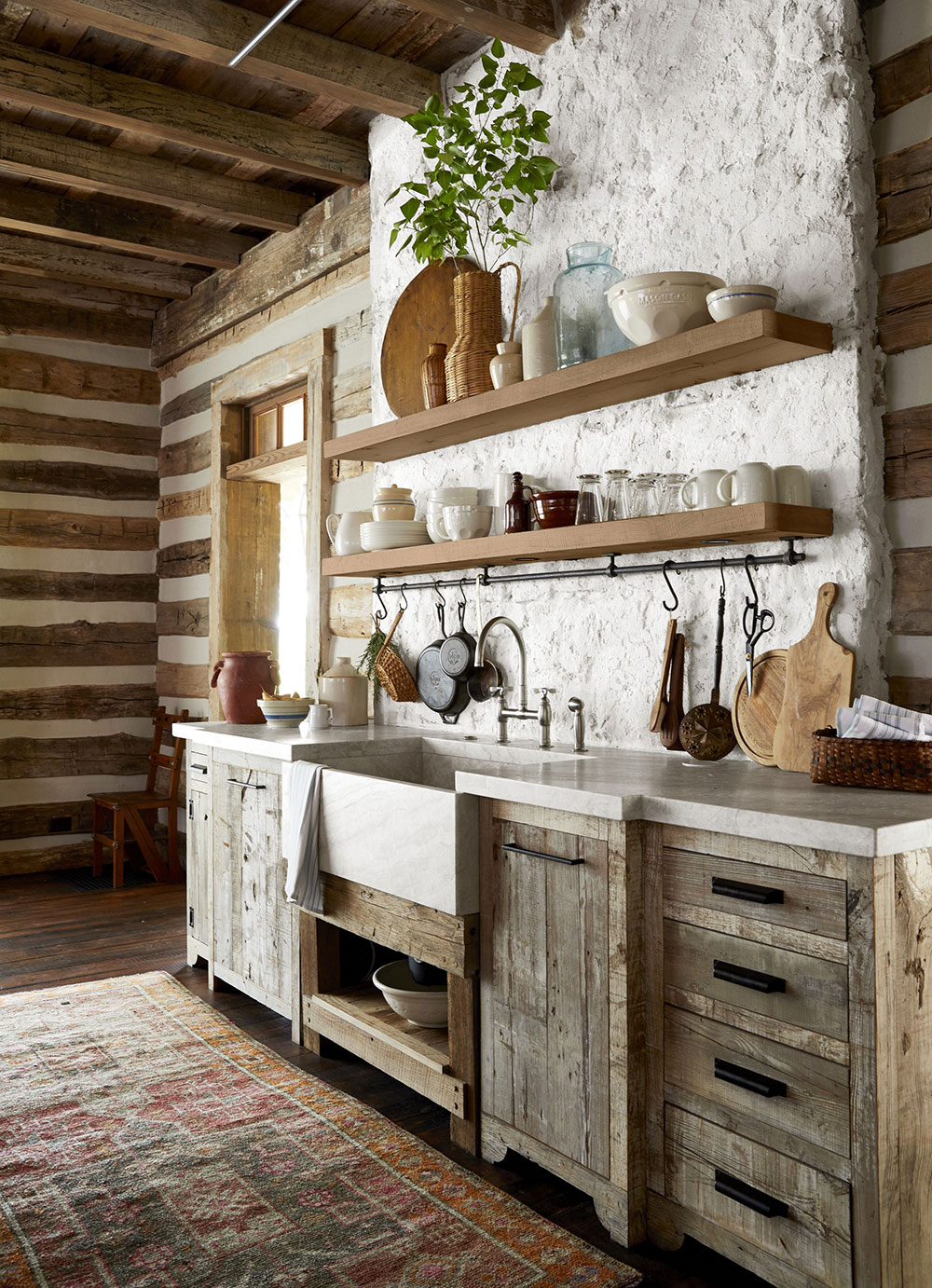 美式复古森林小屋，历史与自然的完美融合-7