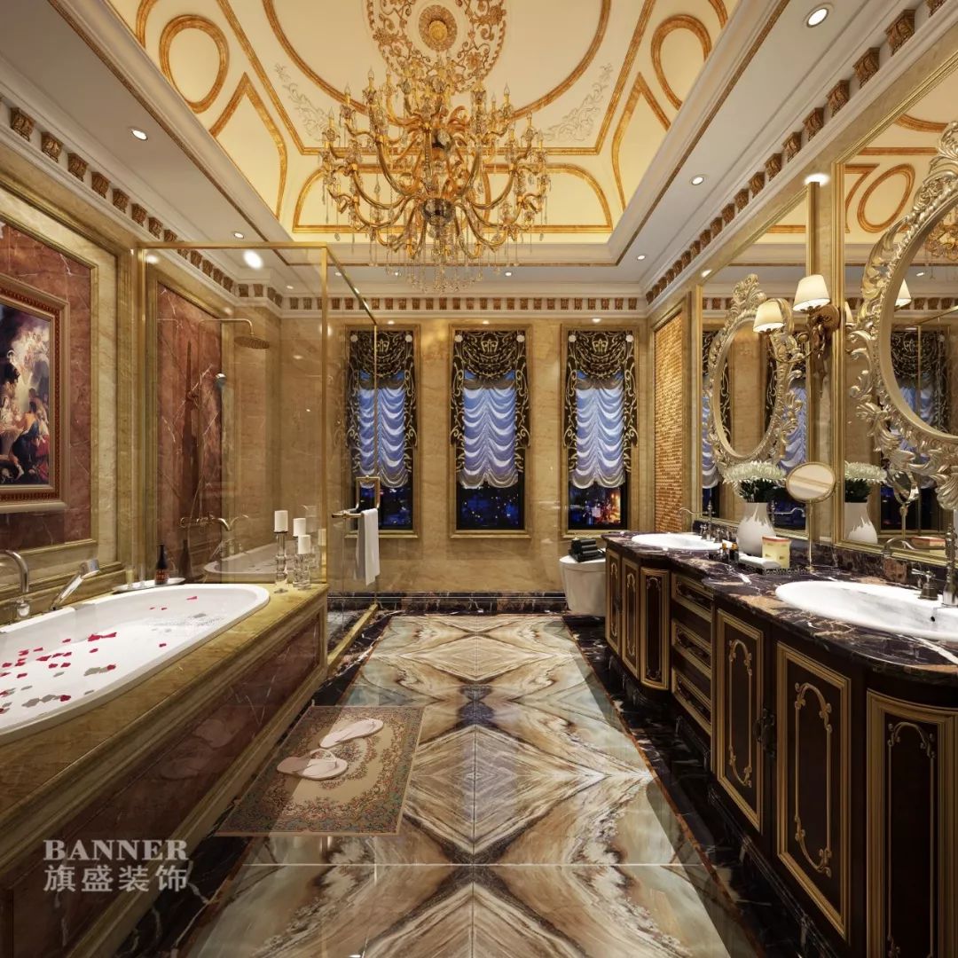 西安绿地生态城别墅 | 美式风格的家,温馨而典雅-133