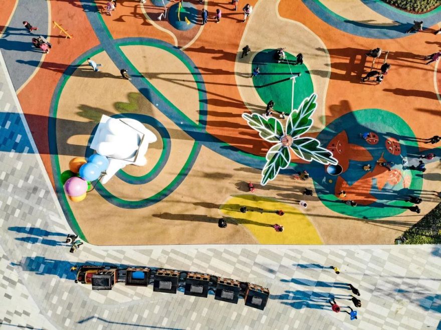 荷于景观项目|宝山旭辉U天地——社区商业新典范-97