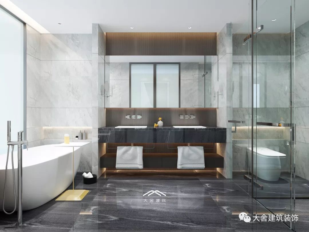 绍兴上虞别墅现代简约轻奢设计案例-40