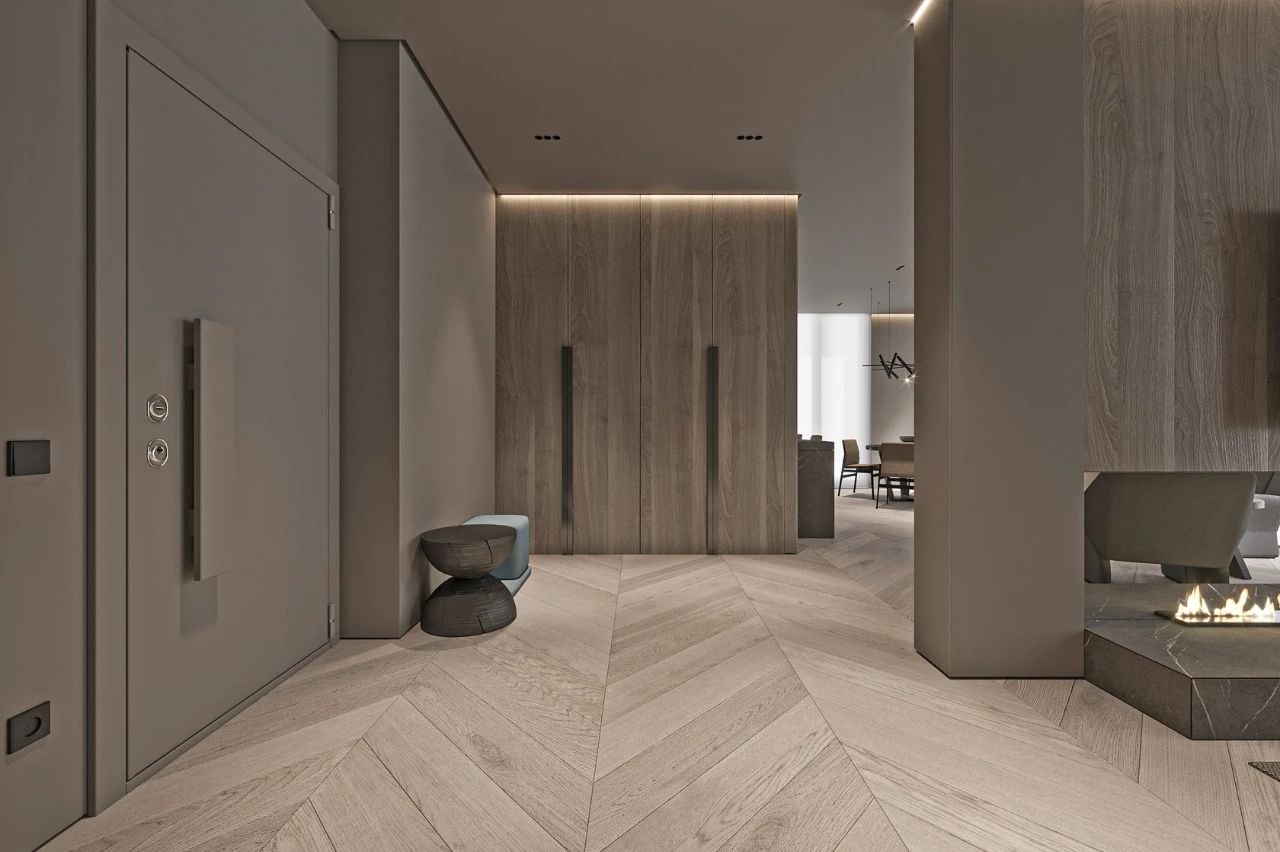 Ivan Honcharenko 打造 100㎡高级灰空间，简约而细腻-68