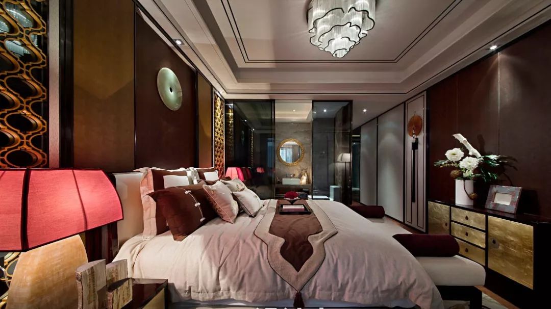 现代中式韵律 | 125㎡三室两厅的东方禅意空间-14