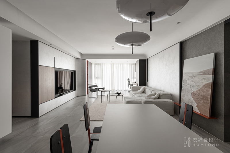 现代都市寓言 · 成都宏福樘设计打造开放舒适之家丨中国成都-23