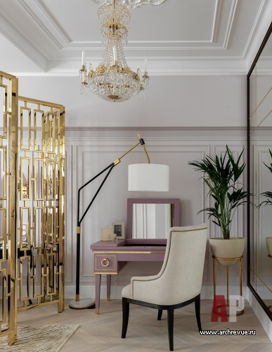 家庭住宅室内设计（靠近沙皇村的两层古典风格别墅）丨俄罗斯圣彼得堡丨TaupeHOME工作室（娜塔莉亚·谢苗诺娃领导）-45