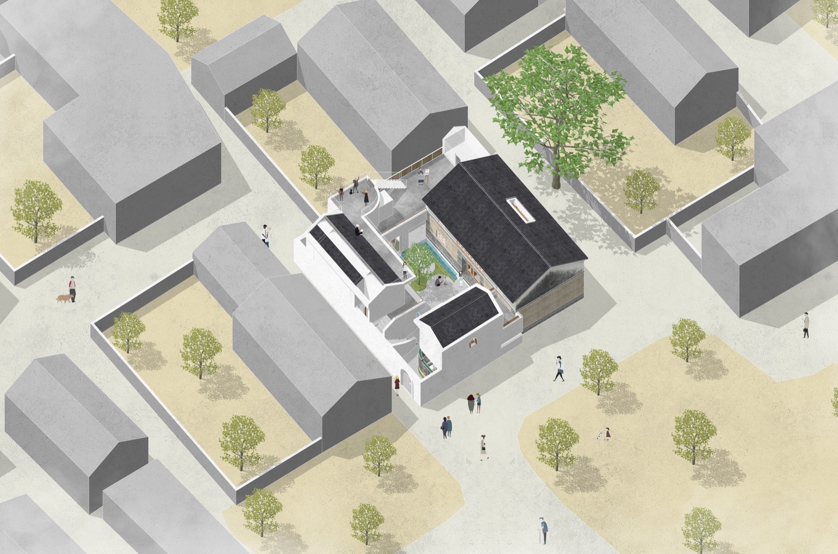 向内的微合院,大理 / 边缘计划建筑工作室-24