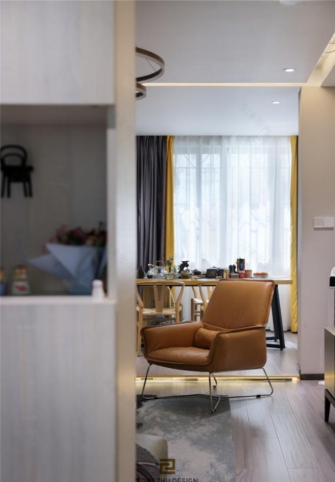 同筑设计丨静谧温馨的居家空间-2