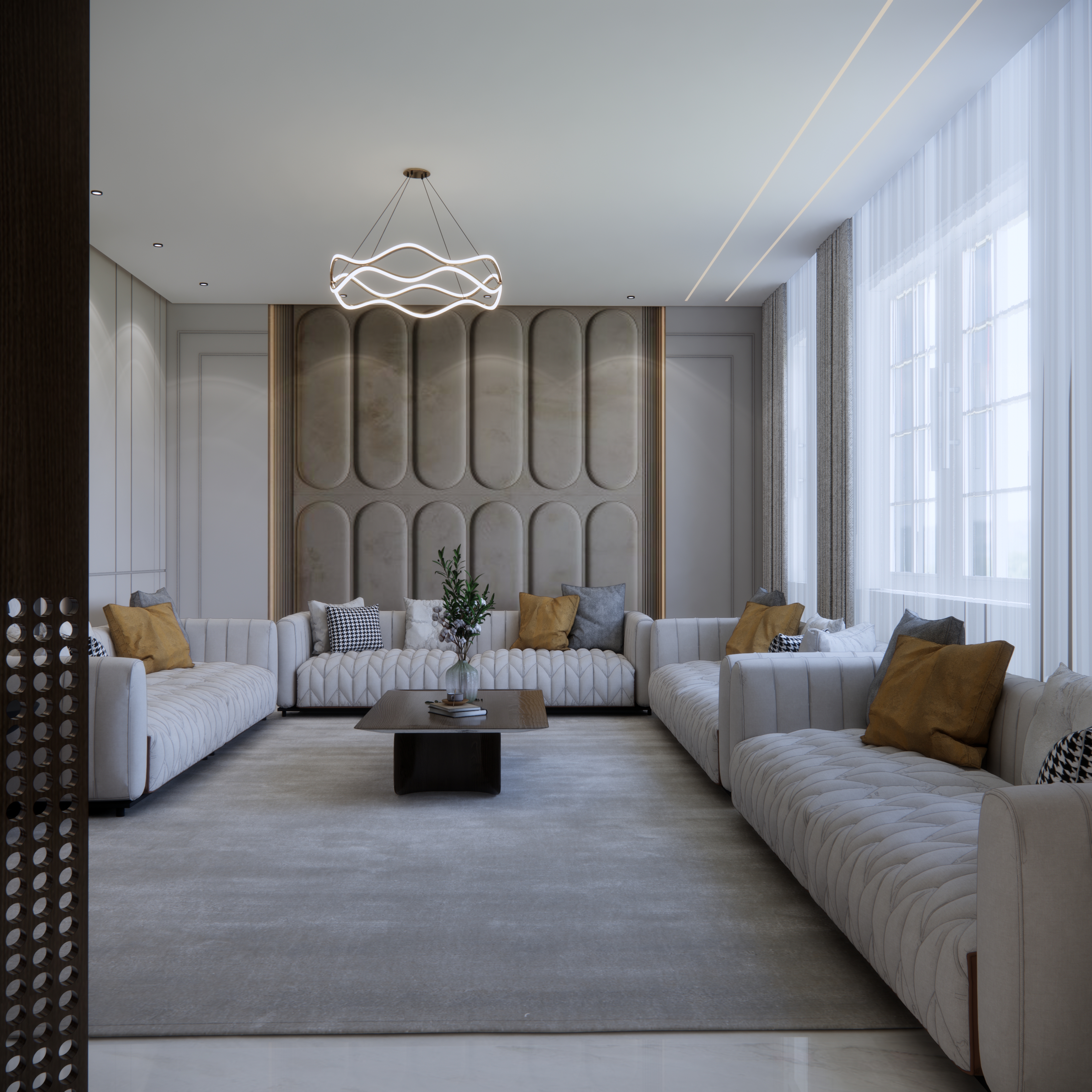 men majles deign 客厅-1